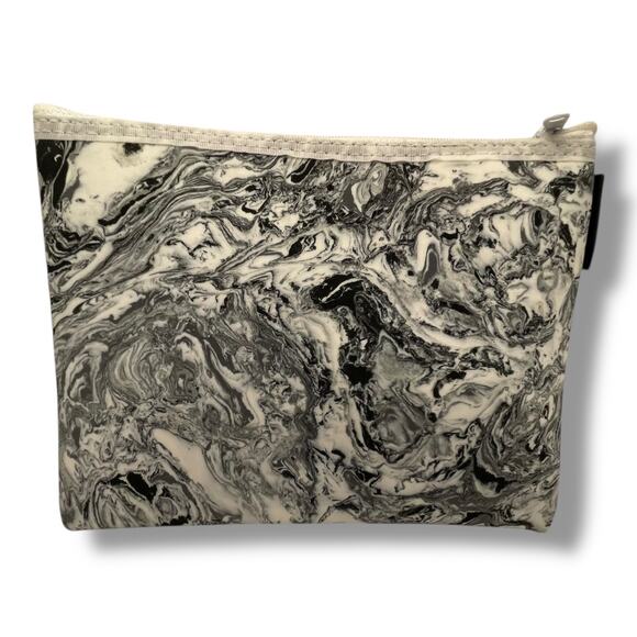 Vintage Creations by Alan Stuart New York  Makeup Bag Marble Print Cosmetic1990s - Picture 4 of 13